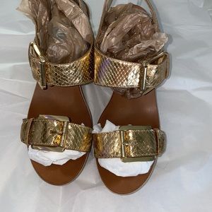 Michael Kors wedge shoes, size 8